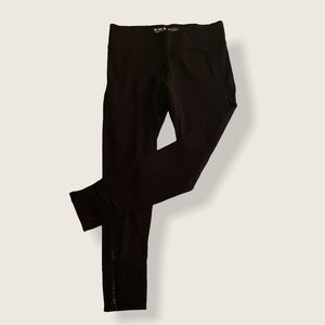 VS Pink athletic zip side thick structures legging